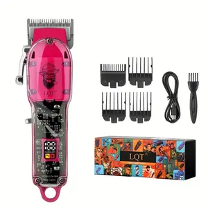 LQT Men's Electric Hair Clipper, Easy Operation for Beginners, Cordless Home Hair Cutting Trimmer, Ideal Holiday & Christmas Gift for Men