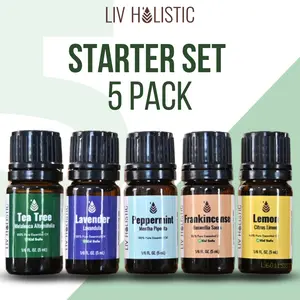 Organic Essential Oil Starter Set (5 Pack)