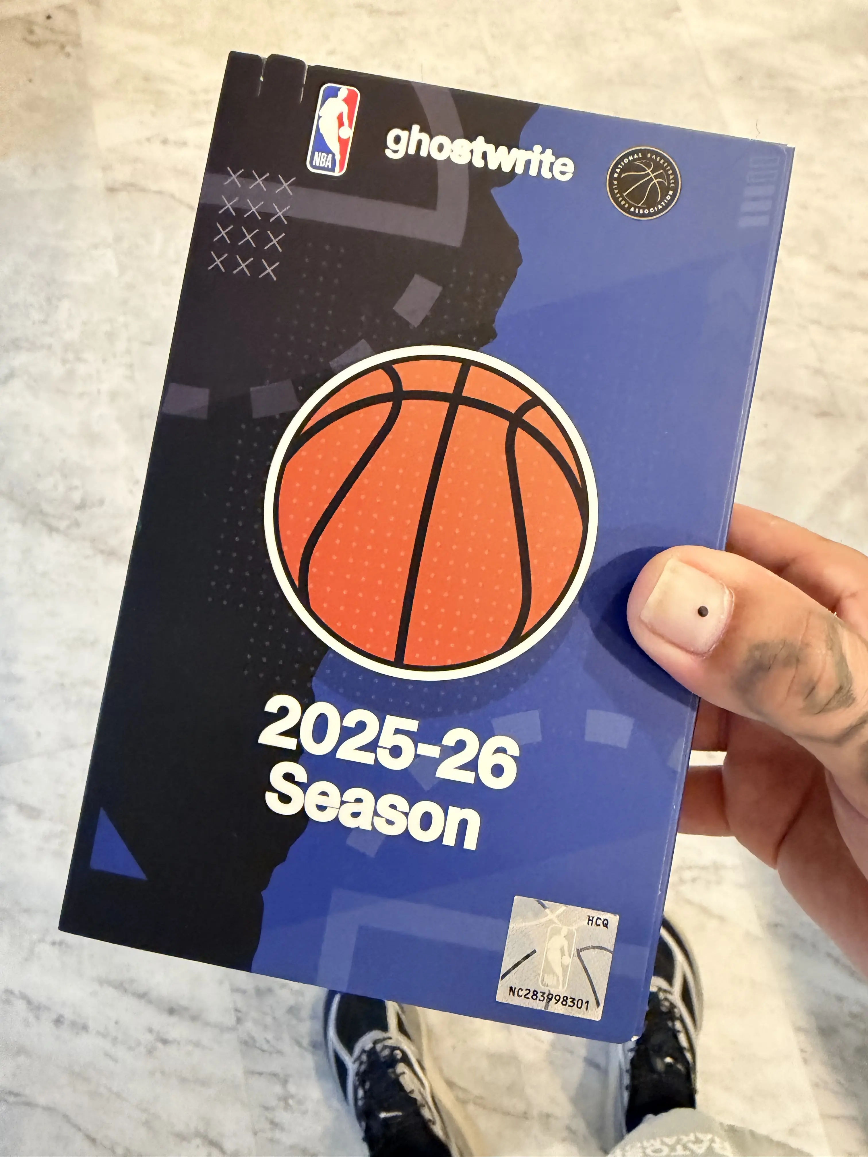 Ghostwrite 2025-26 Season NBA Basketball Box sealed 12 players inside 1 guaranteed parallel