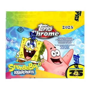 SpongeBob Chrome 25th Anniversary Hobby Box (Topps 2025) Trading Cards