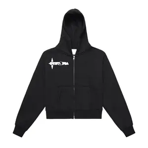 Cropped Dystopia Zip-up