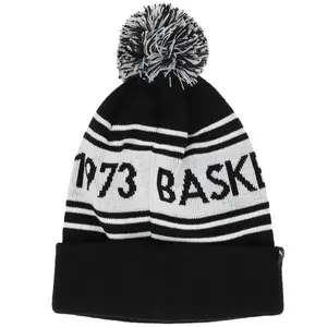 PUMA Womens Pom Beanie Athletic Casual  - Black