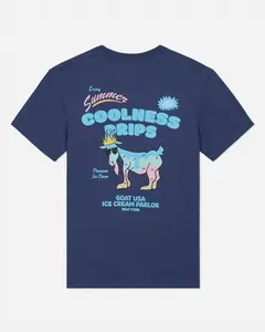 GOAT USA Coolness Drips Graphic T-Shirt