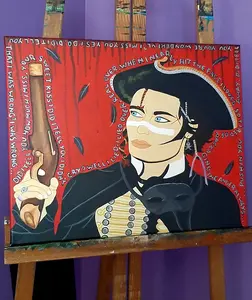 "Romantic Savagery" [20x16 Original Canvas]