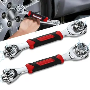 52 in 1 Multifunction Universal Socket Wrench - 360 Degree Rotating Head Spanner Tool for Home & Car Repair