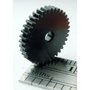 Northwest Short Line 18036-6 Spur Gear - Delrin(R) 3/32" Bore (.0937") -- 36 Teeth, 0.527 Outside Diameter, All Scales