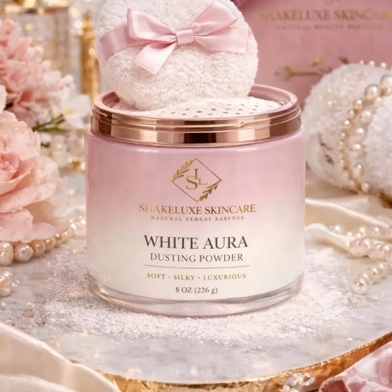 White Aura Fragrance Dusting Powder, Beauty & Personal Care Makeup Powder