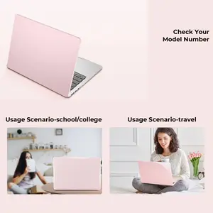 New High Transparency Cover and Base for Macbook Air Pro, Durable Protective Case, Stylish Laptop Accessory