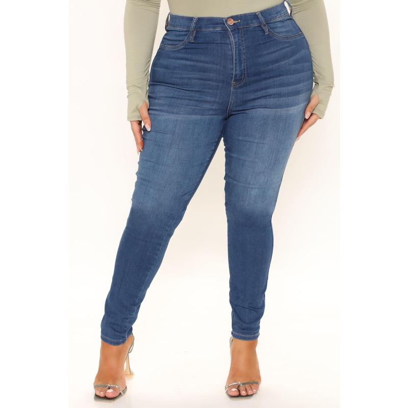 Tall Emma Super Stretch High Rise Skinny Jean - Medium Wash