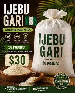 Ijebu Gari – Fine Nigerian Cassava Gari