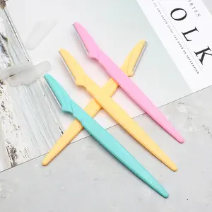 Multifunctional Face Trimmer Set, Stainless Steel Eyebrow & Body Groomer, Safety Cover Included, Unisex Hair Removal Kit