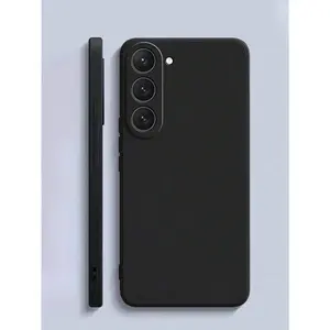 Minimalist Solid Beige Scratch-Resistant Phone Case, Compatible With Samsung Galaxy S25/S25PLUS/S25 Ultra/A16/A36/A26/A56/A50/A12/A32/A52/A72/A51/A21S/A13/A14/S24/S2 Waterproof Shockproof Anti-Fall