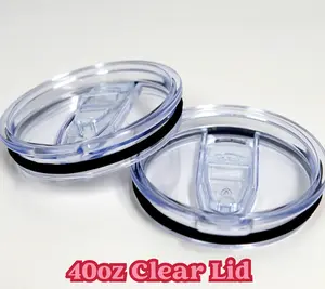 Clear Lids For 16oz and 40oz & 32oz For OUR GLASS CUPS ONLY, CUP NOT INCLUDED LID ONLY