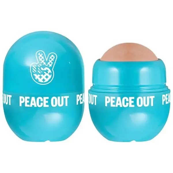 Peace Out Instant Facial Pore & Oily Skin Control Roller with Halloysite Clay