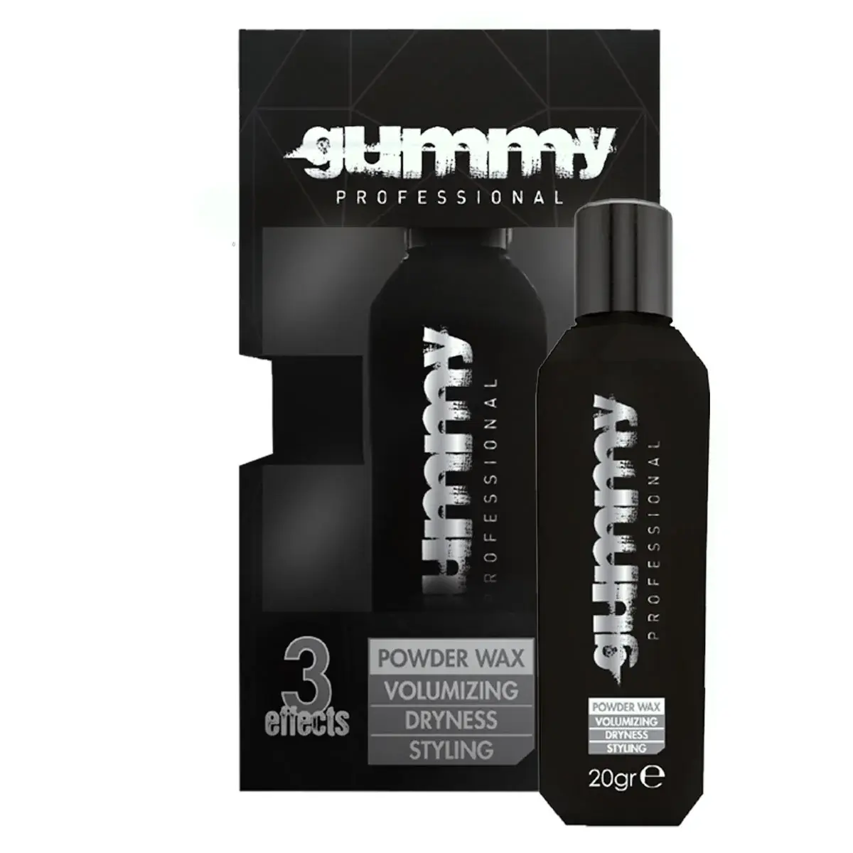 Gummy Powder Wax 0.7oz – Matte Finish Hair Styling Powder for Men, Instant Volume & Texture Powder Wax, Oil Control Barber Hair Styler