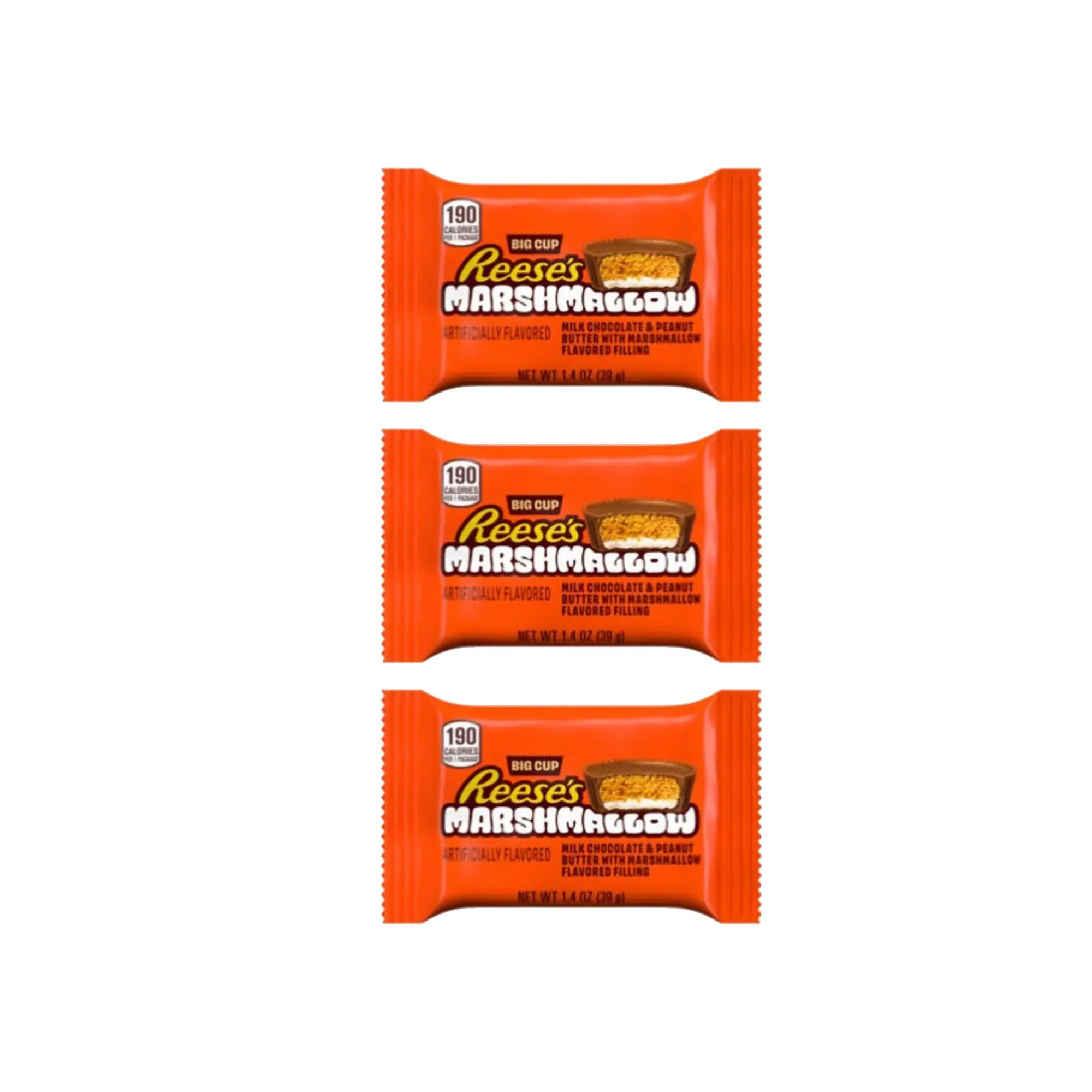 Reese's Big Cup Marshmallow - 1.4oz - 3 Pack Reese's Big Cup Marshmallow - 1.4oz - 3 Pack