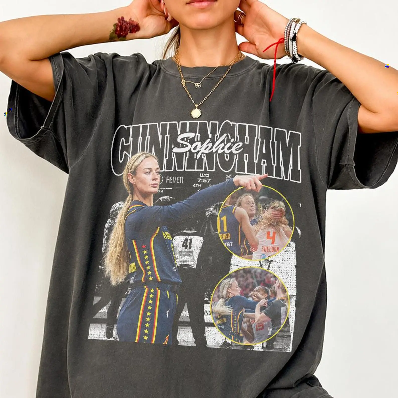 Sophie Cunningham Basketball Comfort Colors Shirt, Comfort Colors Graphic Tee,  For Men and Women shirt