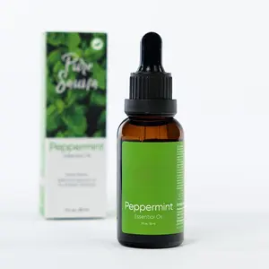 Peppermint Essential Oil -   Mentha Piperita for Diffuser &  Scent - Energizing & Cool Mint Aroma (1 fl oz / 30 ml)