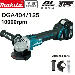 Makita Electric Goddess DGA404 125MM Cordless Electric Angle Grinder – Brushless Variable Speed Cutting Equipment For 18V Battery
