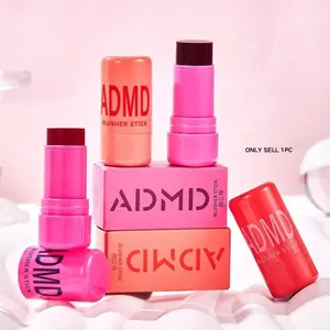 Jelly Blush Stick Set, Moisturizing Glossy Finish, Natural Contouring Effect, Dual Use for Lips and Cheeks, Soft Makeup Look