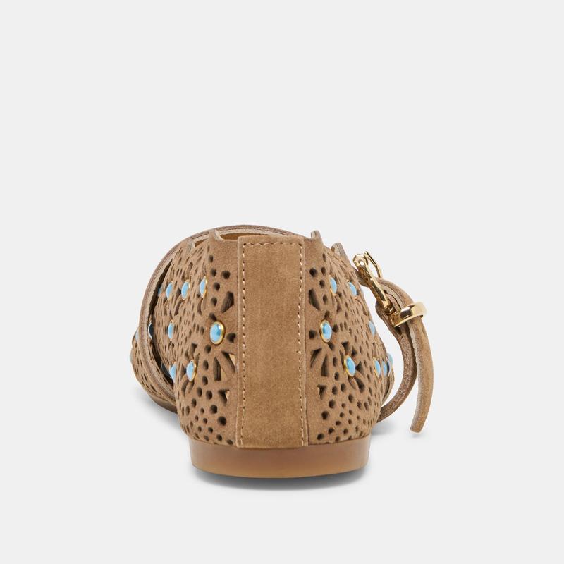 Dolce Vita MORGIN BALLET FLATS MUSHROOM SUEDE