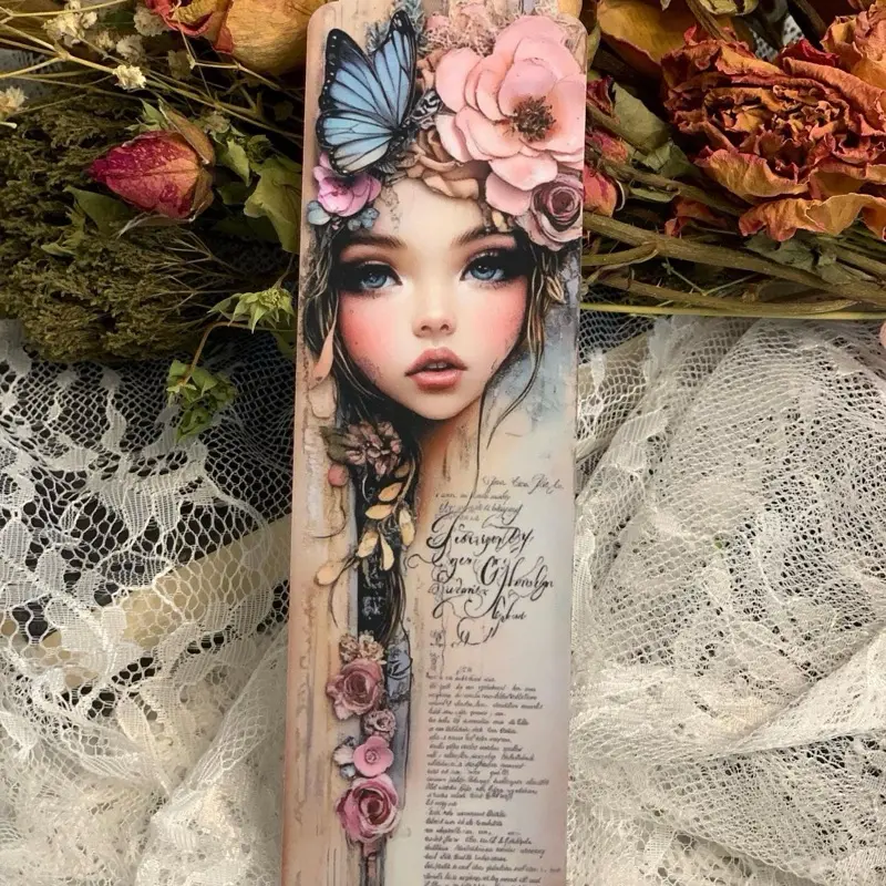 Medium Laminated Bookmarks – Art for Your Pages | Handmade, Glossy Finish
