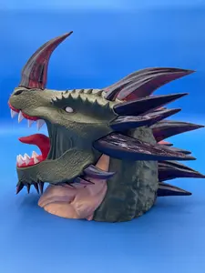 MTG Dragon Deck Box | EDH | Magic the Gathering | 100 Cards | Some Assembly Required - Glue Included!