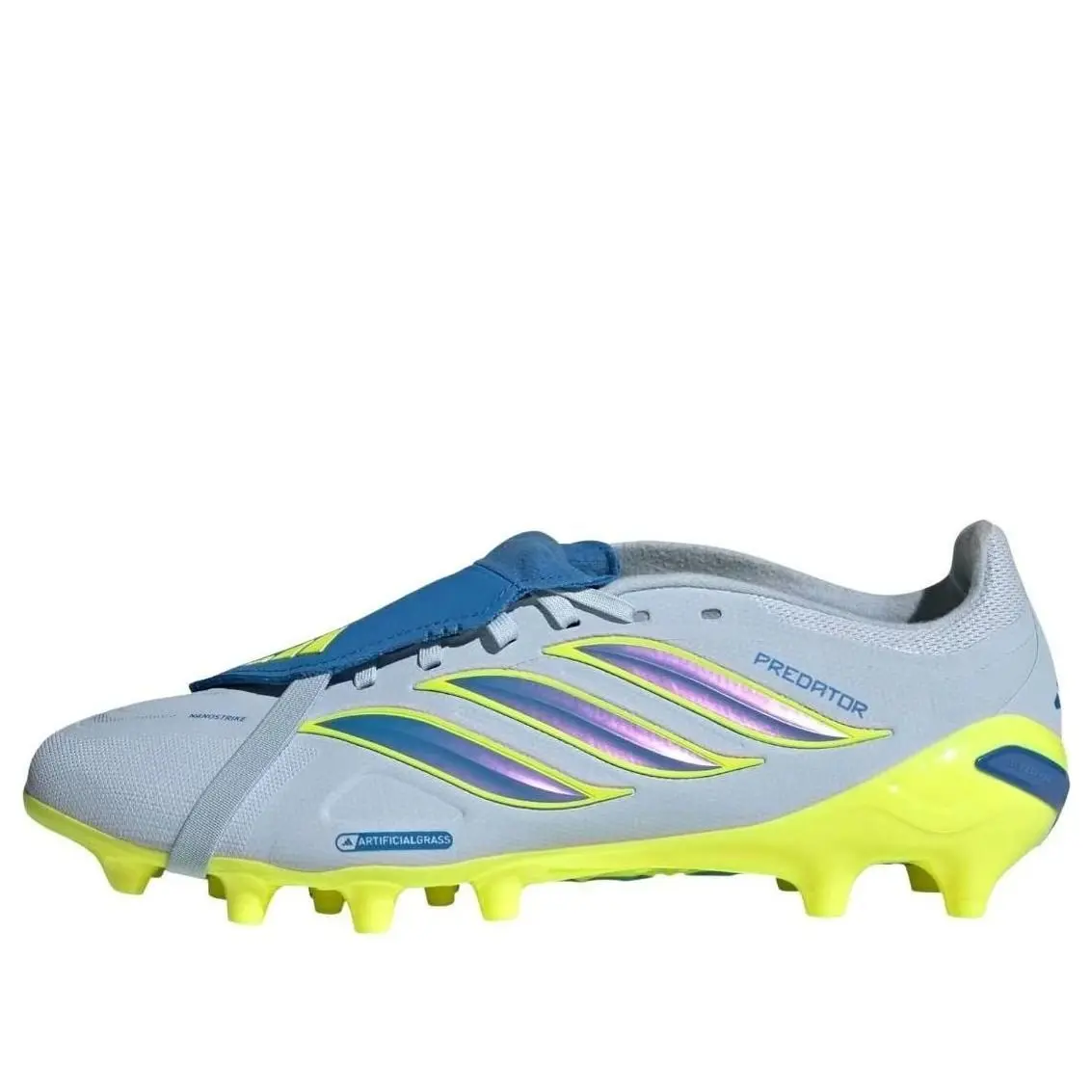 adidas Predator League Fold-Over Tongue AG 'Crystal Sky Ray Blue' JR7903
