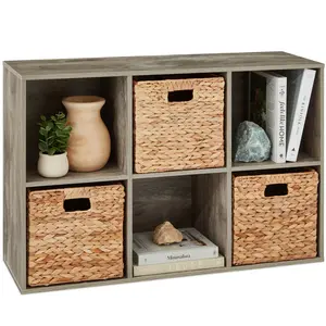 Best Choice Products Cube Bookshelf w/ Removable Back Panels
