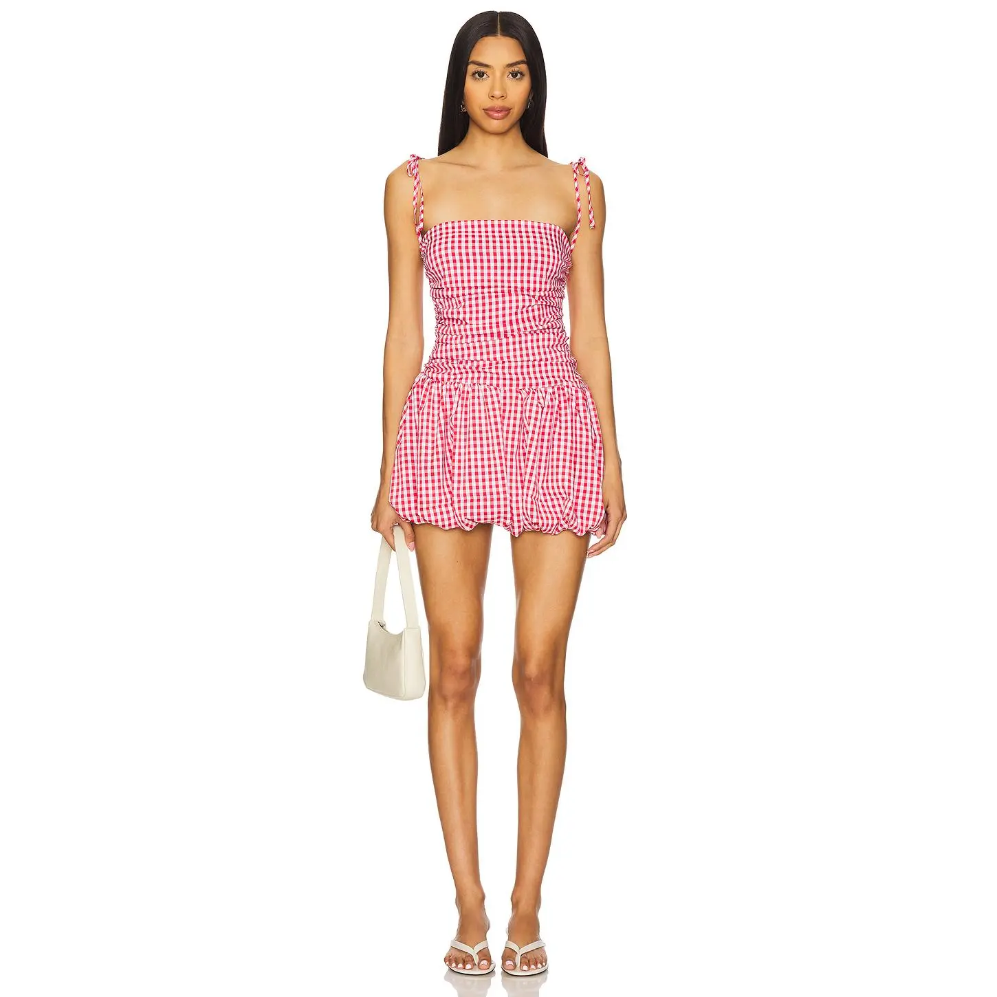 MORE TO COME Piper Mini Dress in Red