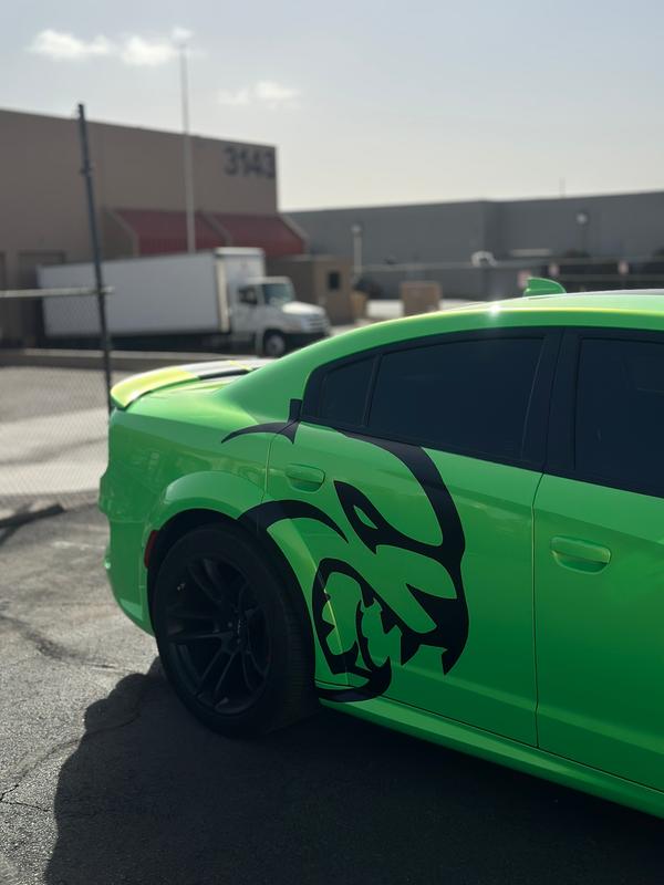 Hellcat Style Side Decals - Premium Vinyl Graphics Kit