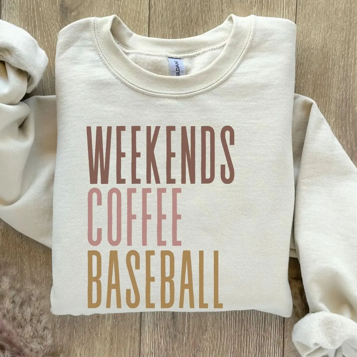 Weekends Coffee Baseball T-Shirt/Sweatshirt/Hoodie, Baseball Mom Gift, Gift For Men and Women, Unisex Shirt