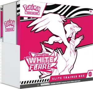 White Flare Elite Trainer Box