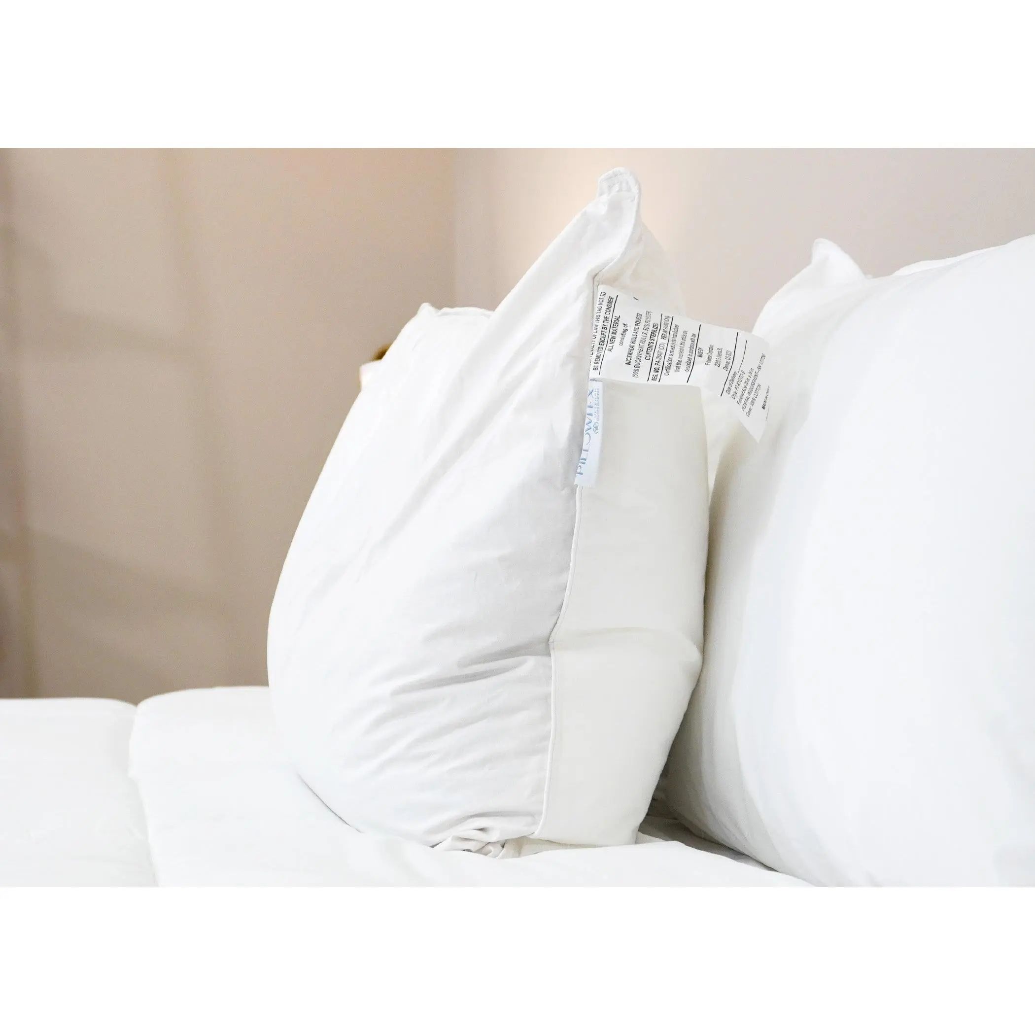 Pillowtex Kyoto Pillow - Half Buckwheat Half Polyester Pillow - Japanese Style Pillow