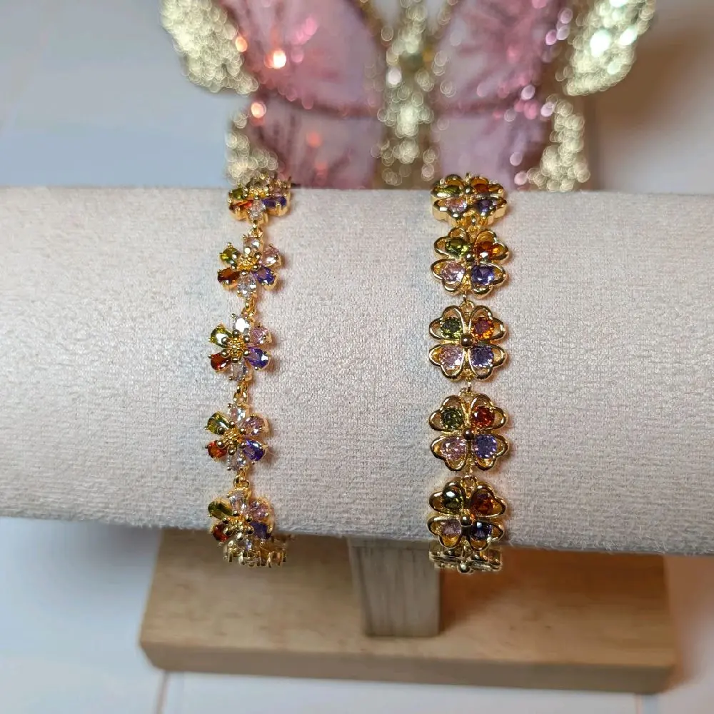 05 ​Clover bracelet /pulsera de trébol