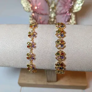 05 ​Clover bracelet /pulsera de trébol