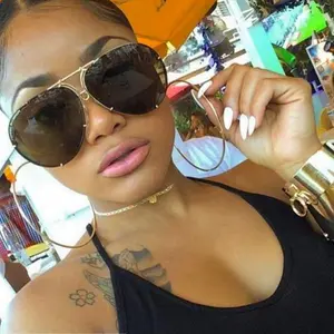 Shadz GAFAS XL Oversized Women Sunglasses Posh UV400 Metallic Full Rim Aviator Shape Texas Style Fashion Bold Statement