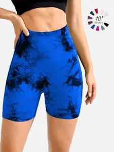Women's High-Waisted Cycling Shorts, Elastic Comfortable Summer Fitness & Running, Perfect for Gym and Outdoor Activities