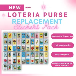 Loteria Purse, Replacement sticker pack