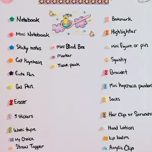 2- Cute Stationery and Accessories Box