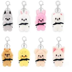 Plush with Aviator's Cape 3.9in SKZ Plush Keychain Soft and Cute Fans.fashionable and trendy gift