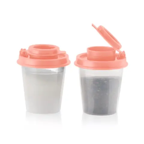 Tupperware Mini Salt & Pepper Shaker Set  - 2 oz