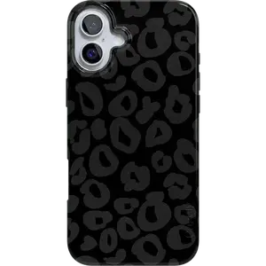 Casely iPhone 16 Case | Into the Wild | Black Leopard | Compatible with MagSafe | Classic Ultra Thin Design