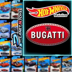 HotWheels Bugatti Mainline diecast 1:64(European,bolide,diablo,Eb110SS)