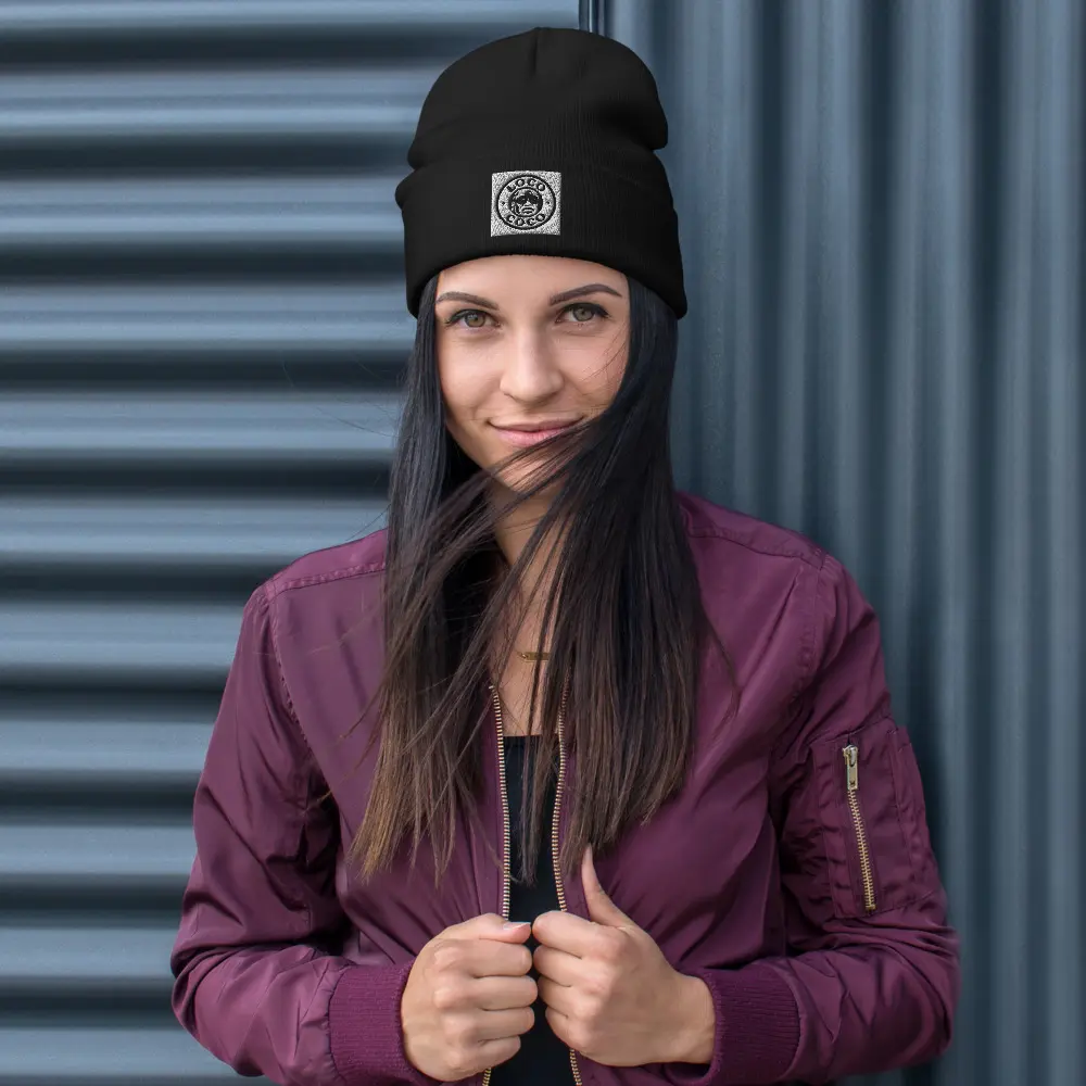 Blerd Zaddy's Loco Coco Embroidered Beanie
