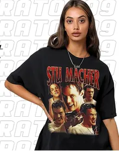 Vintage Stu Macher Tshirt, Vintage 90s Bootleg Classic Graphic, Matthew Lillard Retro Bootleg Rap Shirt, Scream Horror Movie Tshirt Cotton Womenswear