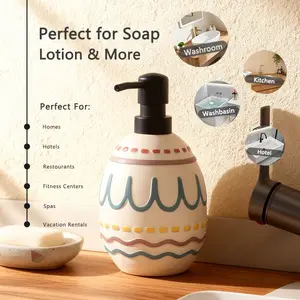 Easter Egg Soap Dispenser, Luxury Decorative Piece for Kitchen and Bathroom, Stylish and Functional Home Accessory
