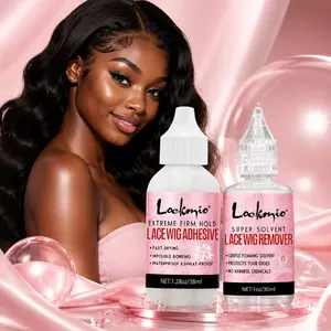 Lace Wig Glue & Remover (2 Counts/set), Waterproof Lace Wig Adhesive with Remover, Suitable for Daily Use, Lace Wig Removal, Hair Lace Glue