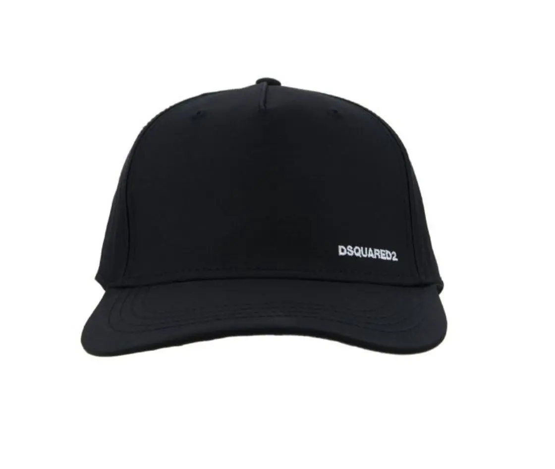 Dsquared² Black Wool Hats & Cap