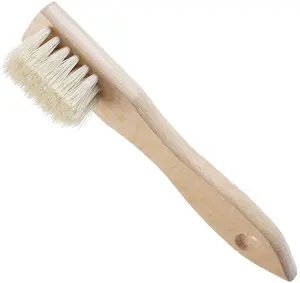 Konex European Laundry Brush for Clothes - Handheld Design with Sturdy Bristles for Stain Removal